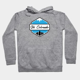 Ski Colorado Badge T-Shirt Hoodie